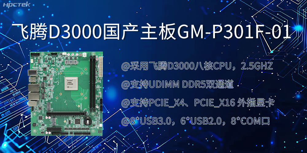 飛騰D3000國(guó)產(chǎn)主板|過(guò)硬的技術(shù)、強(qiáng)勁的性能(圖2)
