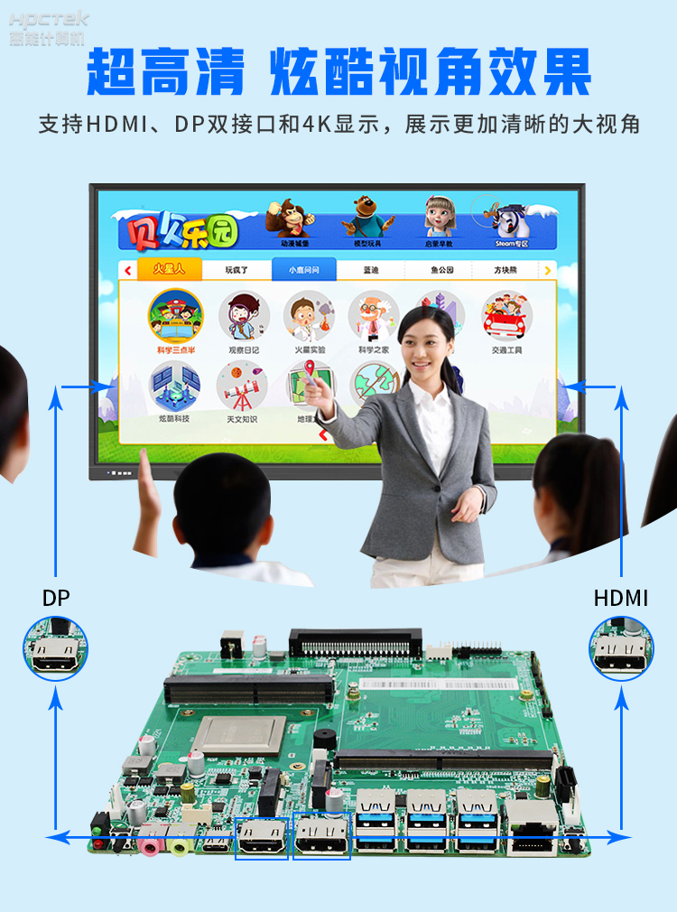 【高能計算機新品發(fā)布】飛騰D2000國產(chǎn)OPS主板，讓教育設(shè)備智慧融合！(圖5)